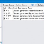 JustMyCode Queries